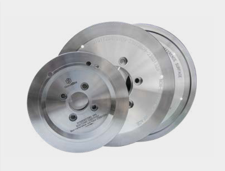 Diamond wheel for solar glass